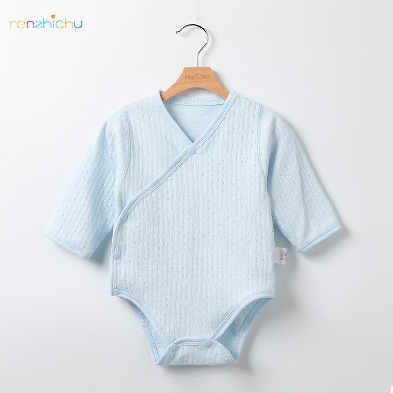 人之初婴儿衣服秋装包屁爬服长袖春秋款季睡衣纯棉宝宝连体衣服哈
