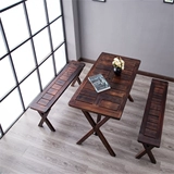 Антикоррозивные деревянные столы и террасы стулья, складные столы с твердым деревом и комбинированные кресла Деревянные столовые стулья Balds Balds.