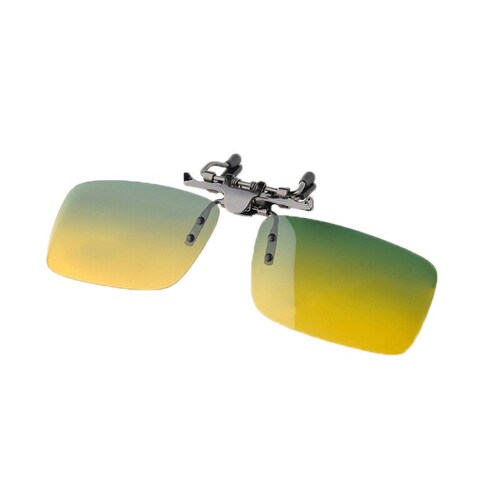 日夜两用近视墨镜男开车司机镜偏光夹片女夜视镜片近视眼太阳镜夹 - 图3