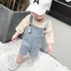 Baby bib boy jeans mùa hè quần áo trẻ em mới thời trang quần âu quần short bé quần quần trẻ em thủy triều - Quần quan dai cho be Quần