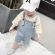 Baby bib boy jeans mùa hè quần áo trẻ em mới thời trang quần âu quần short bé quần quần trẻ em thủy triều - Quần quần legging bé gái Quần