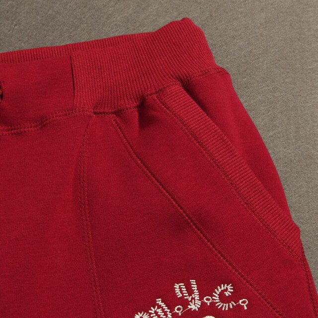 Pure cotton plus velvet thickened harem pants without overturning velvet pants