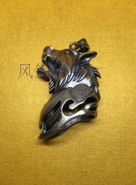 镶嵌牙齿项链保护套包银爆款推荐