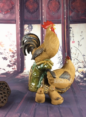 十二生肖动物家居摆设客厅桌面