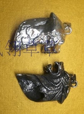 骷髅吊坠送妈妈情侣包银