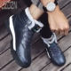 Giày mùa đông ấm áp cho nam đông bắc Giày tuyết mùa đông Giày nam giày cotton 45 cộng nhung 46 cực lớn size 47 48 mùa đông - Giày ống giày boot nam cao cổ Giày ống
