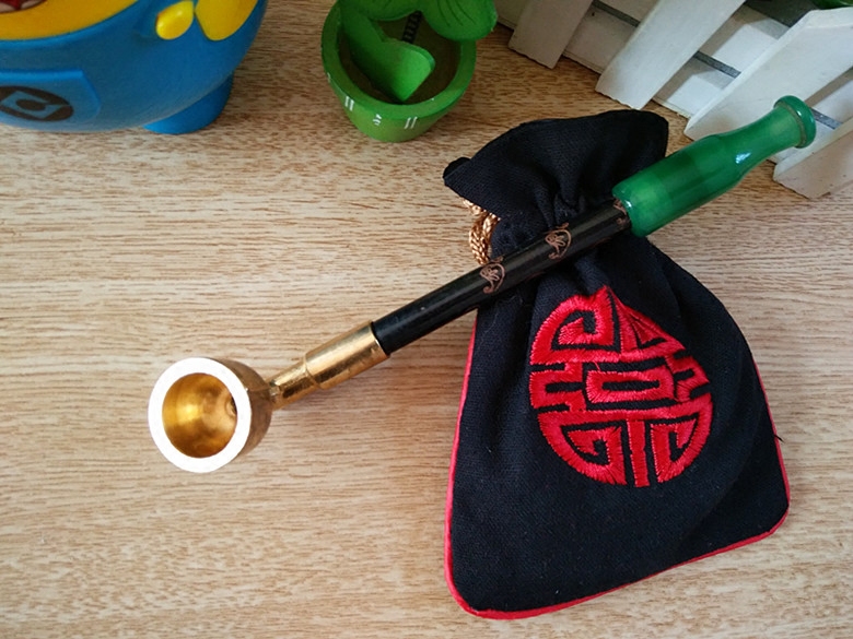 传统手工旱烟袋锅子老式黄铜烟袋锅烟杆烟枪旱烟袋玛瑙烟袋嘴烟斗_虎窝淘