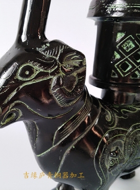 仿古风居家客厅办公室招财工艺品