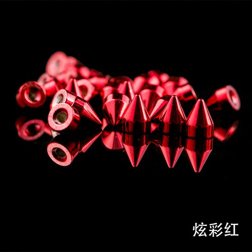 0.9cm小尖头铆钉朋克鞋子装饰 刺猬包包钉子皮衣配件diy铜尖钉 - 图2