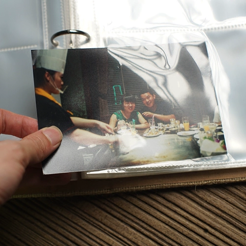 Большой 6 -INCH BAG ALBG СТРАНИЦА ФОТО -ЗАПОЛНИТЕЛЬНЫЕ ПП. BAG 4D PANORAMIC PLANE RETRO RETRO ПАРТИКА