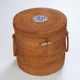 Vietnamese handmade rattan moisture-proof tea cans large size 7 cakes