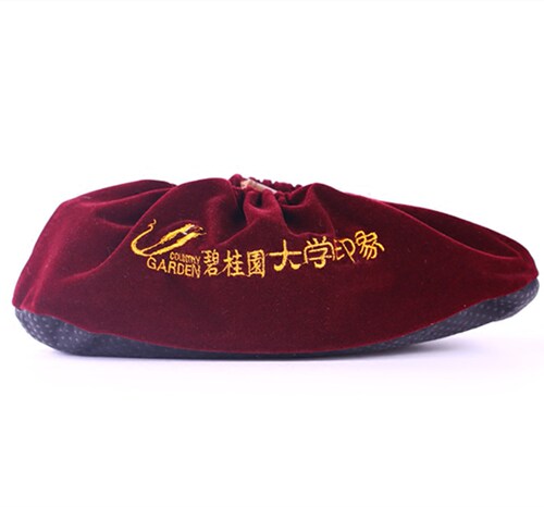 定做样板房鞋套绒布胶点防滑耐磨家用学生机房别墅可反复洗布鞋套 - 图1