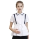 Áo bà bầu thời trang hè Hàn Quốc áo cotton ngắn tay cho bà bầu mùa hè áo trắng ngắn dụng cụ chuyên nghiệp - Áo thai sản