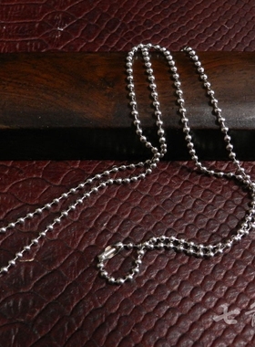 通用项链钛钢硬币吊坠