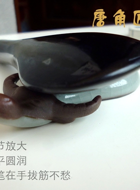 牛角点穴笔刮痧板眼部按摩棒