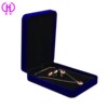 High-end velvet necklace, ring, pendant set, jewelry box