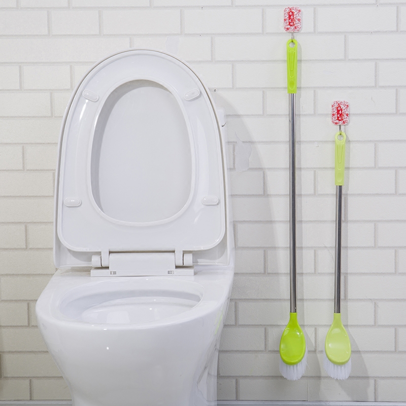 Stainless steel toilet brush Shunmei long handle cleaning brush
