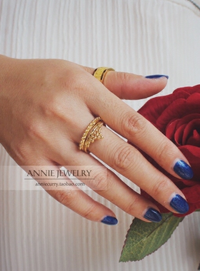 AnnieJewelry造型感套戒
