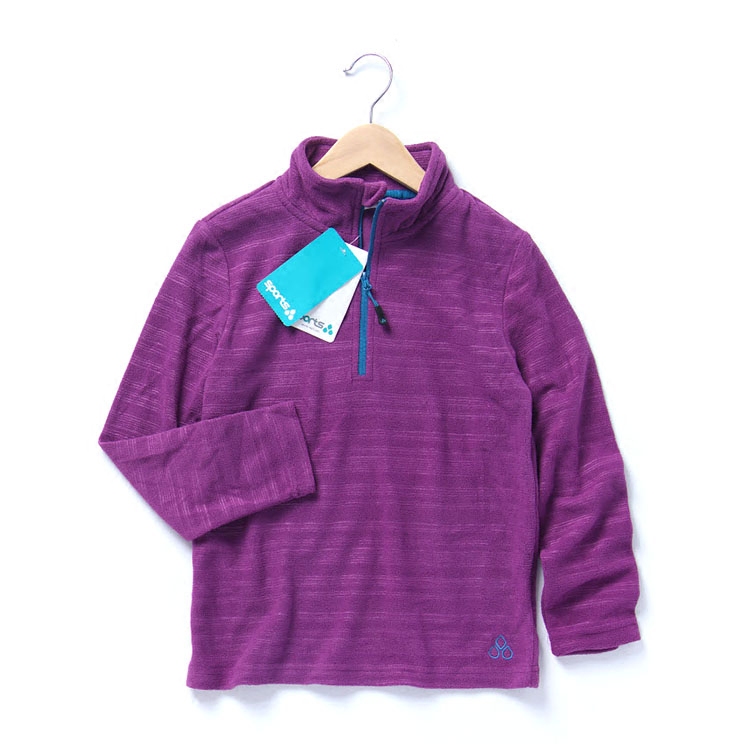 外贸童装女童立领套头外套原单尾货出口宝宝春秋户外摇粒绒抓绒衫,淘宝优惠券,粉丝福利购,淘宝优惠卷