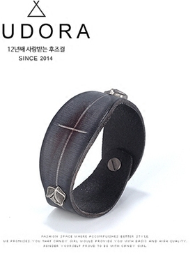 原创真皮手绳学生时尚饰品