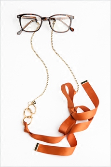 韩国复古圆环多色防滑眼镜链