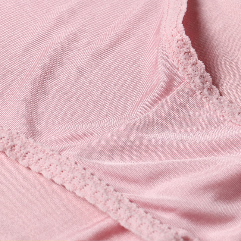 桑蚕丝真丝针织内裤双面绸蕾丝中高腰三角内裤无痕透气纯色女短裤,淘宝优惠券,粉丝福利购,淘宝优惠卷