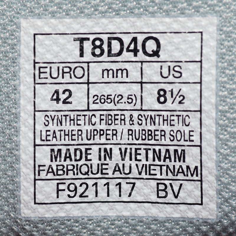 伟伦运动户外专营店ASICS亚瑟士男鞋缓冲跑鞋GEL-CONTEND 4运动鞋小白鞋T8D4Q-01962