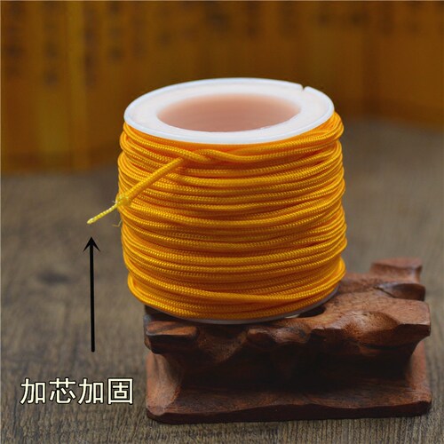 文玩B玉线手串diy 手编绳1.5毫米穿佛珠菩提无弹力手串编织绳包邮 - 图3