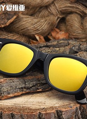 复古偏光2140太阳镜旅行彩膜反光