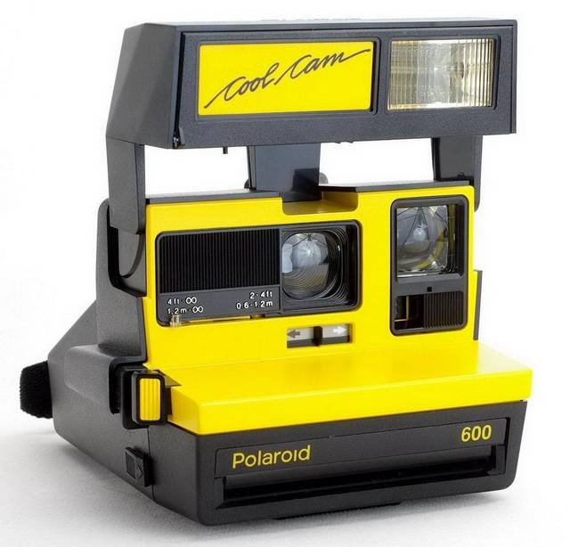 Polaroid retro yellow SF one-time imaging