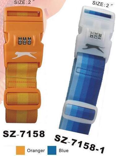 Slazenger(史莱辛格）三码密码锁行李箱打包带、箱包带、捆箱带 - 图0