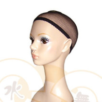 Water dance cosplay wig wig wearing accessories hair netting mesh hood breathable mesh cover both ends through black