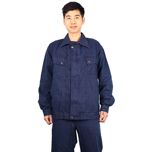 Джинсовая униформа медсестры, хлопковый износостойкий комбинезон, защита от ожогов