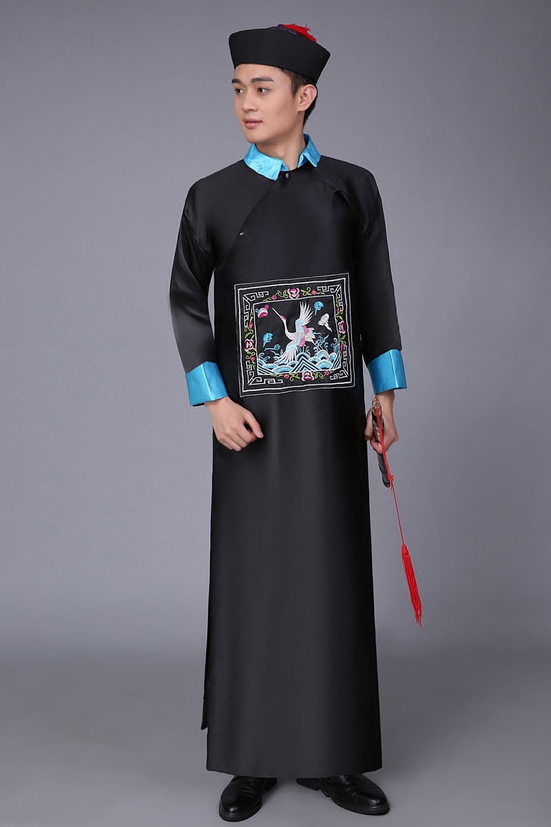 蜜糖依恋旗舰店道士服古装清朝官服太监表演服古代官员公公服装僵尸服一品官大臣0