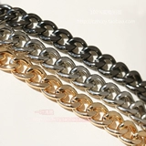 Цепь, аксессуар для сумки, качественная цепочка, металлическая сумка на одно плечо на цепочке, 9мм