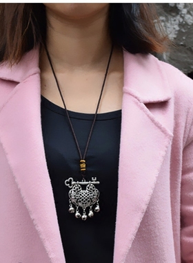 民族风复古项链挂饰学生文艺简约