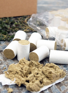 南阳景安堂五年陈艾柱 手工艾卷艾条艾段艾叶艾草艾灸艾贴艾绒