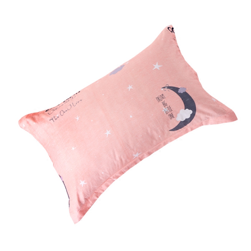 枕套 包邮一对装 纯棉全棉单人学生简约成人卡通 枕头套40x60