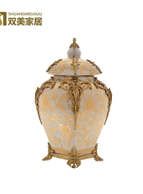 陶瓷欧式风玄关创意工艺品摆件