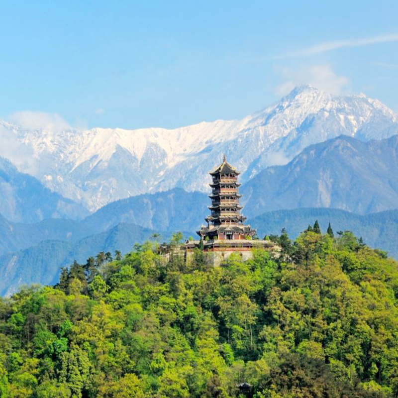 成都一日游都江堰青城山熊猫峨眉山乐山四姑娘山旅游纯玩1日游