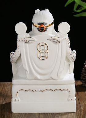 陶瓷土地公越南手工艺品财神爷