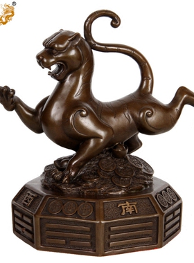 真古意青龙白虎朱雀四方位摆件