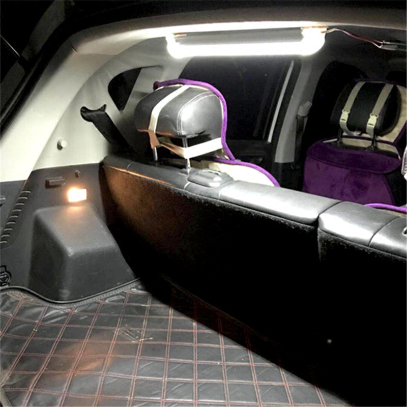 超亮汽车货车室内灯12V24v面包车LED车内阅读灯车顶灯车厢照明灯 - 图1