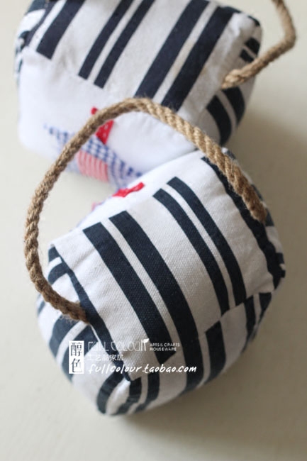 田园地中海小房子布艺装饰门牌挂件创意家居软饰挂包门当挡沙袋,淘宝优惠券,粉丝福利购,淘宝优惠卷