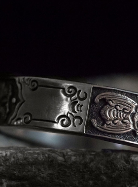 非遗风传承复古纯手工打造银饰品