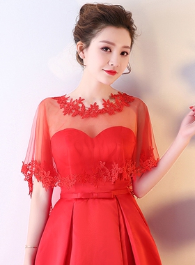 新娘婚纱晚礼服小外套大码披肩