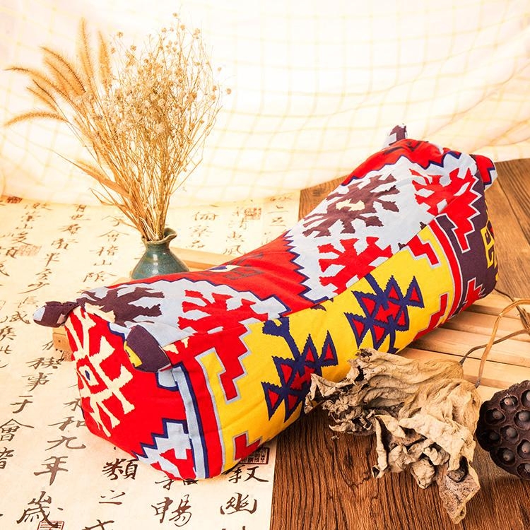 全荞麦壳老虎枕头 纯棉薰衣草菊花仿古代保健颈椎成人定做枕芯套,淘宝优惠券,粉丝福利购,淘宝优惠卷