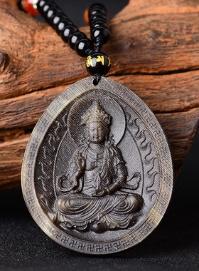 黑驴蹄子吊坠十二生肖属狗猪