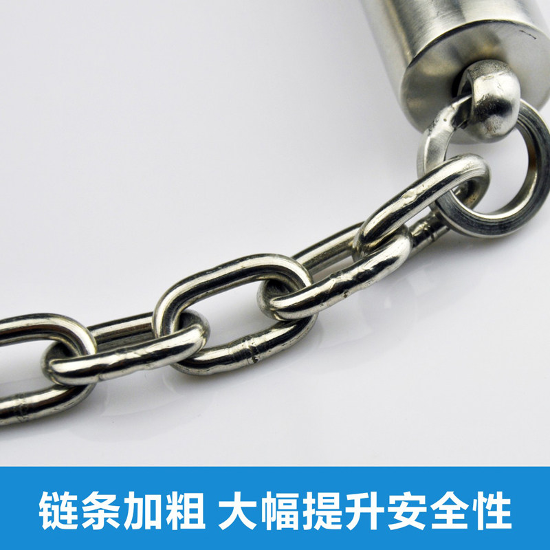 2100 grams of stainless steel nunchakus两截棍 2100克钢双节棍_虎窝淘