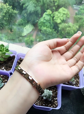 台湾钨钢镶钻抗疲劳防辐射手链